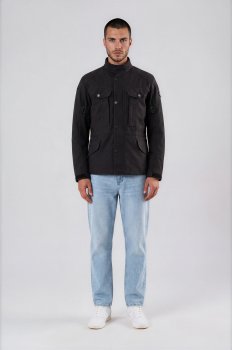 Ducati Scrambler Baja Stoffjacke Schwarz – Motorradbekleidung Scrambler, Ripstop, Protektoren